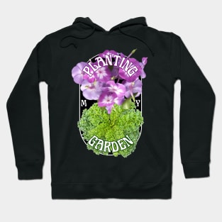 Planting my Garden for keen gardeners modern photo Design Hoodie